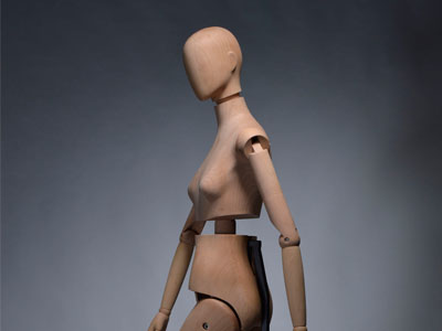 Articulated Wooden Female